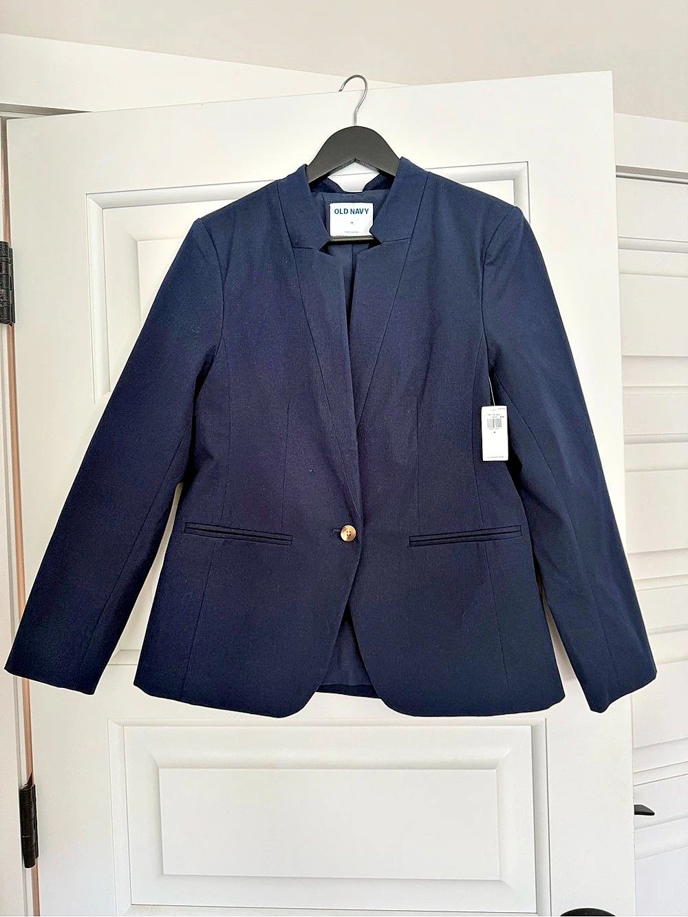 Old Navy Pixie Blazer Women's Blue Medium